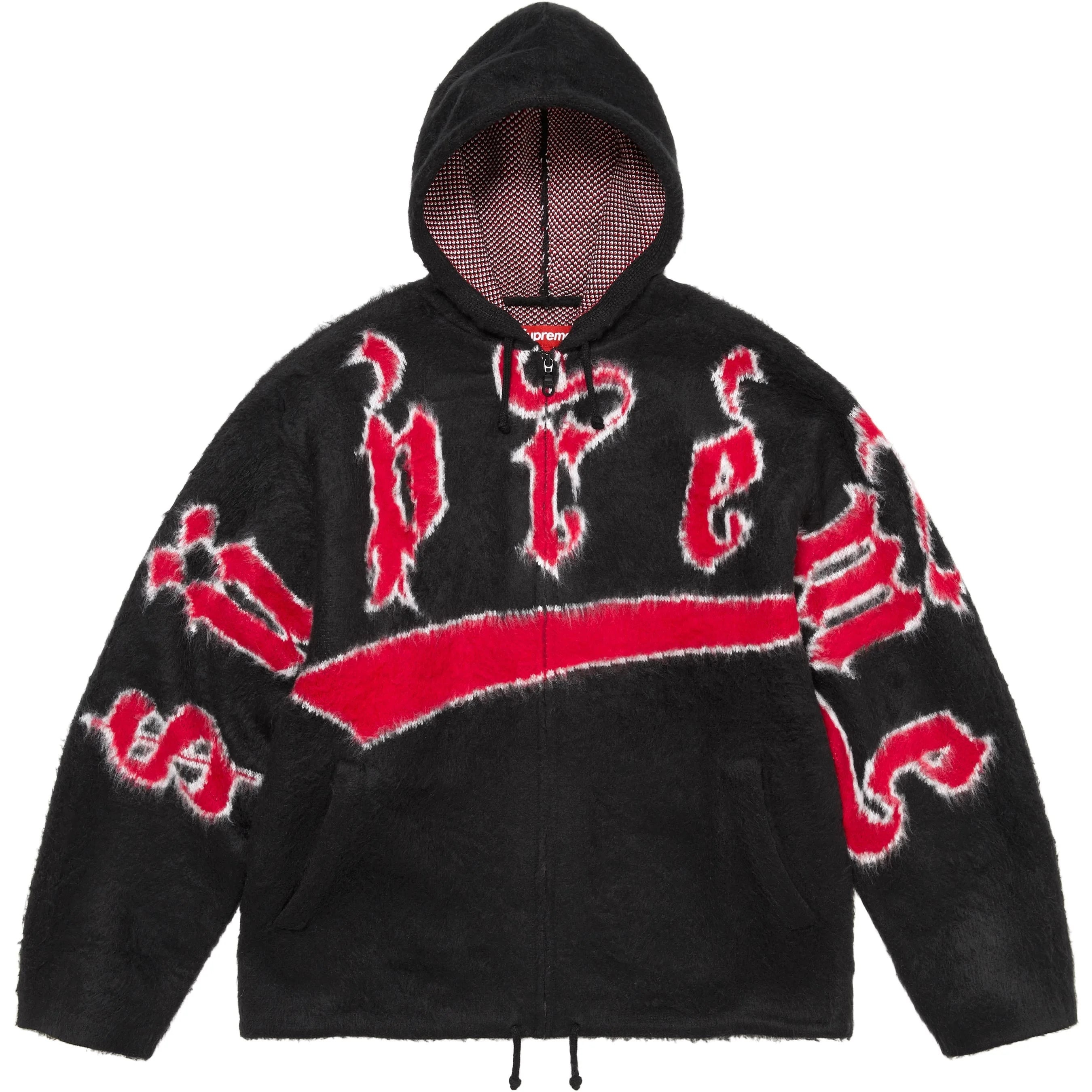 Accent Brushed Zip Up Hooded Sweater view 10